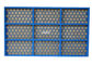 API Boyutu 585 * 1165mm Mi Swaco Shaker Ekranlar Güzel Parçacıklar Tarama için Mine Sieving Mesh Tedarikçi