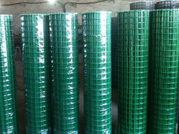 Çit 1/2 &quot;X1 / 2&quot; 12.7mm * 12.7mmx 1.65mm için PVC Kaplı Kaynaklı Hasır Paneller